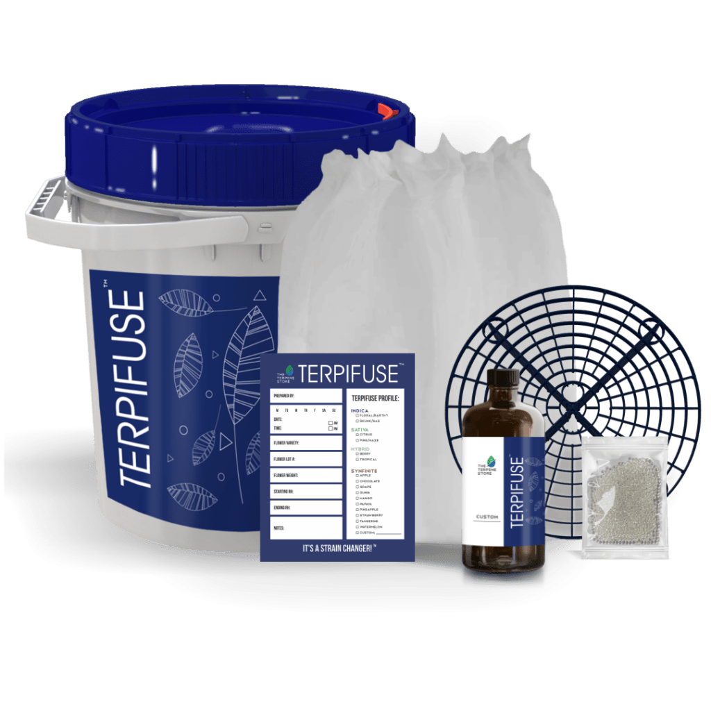 all the items included in the Terpifuse Bucket System